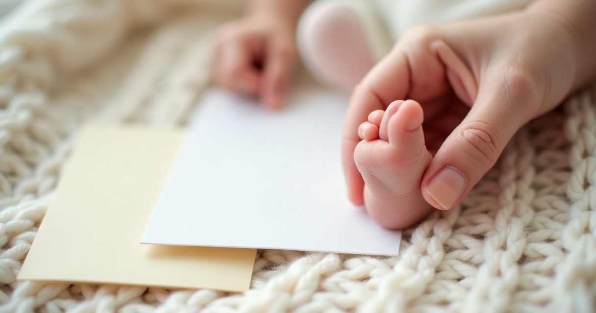 Annoncer une naissance par carte : le faire-part qui se garde