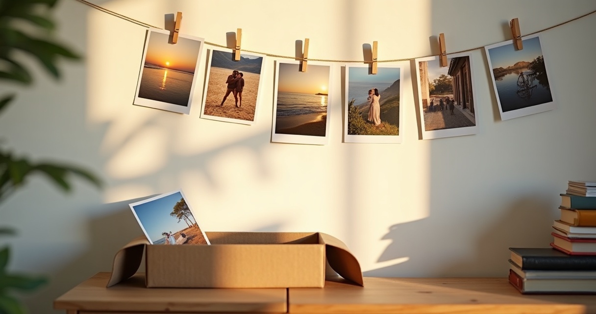 Tes cartes postales méritent mieux qu'un tiroir