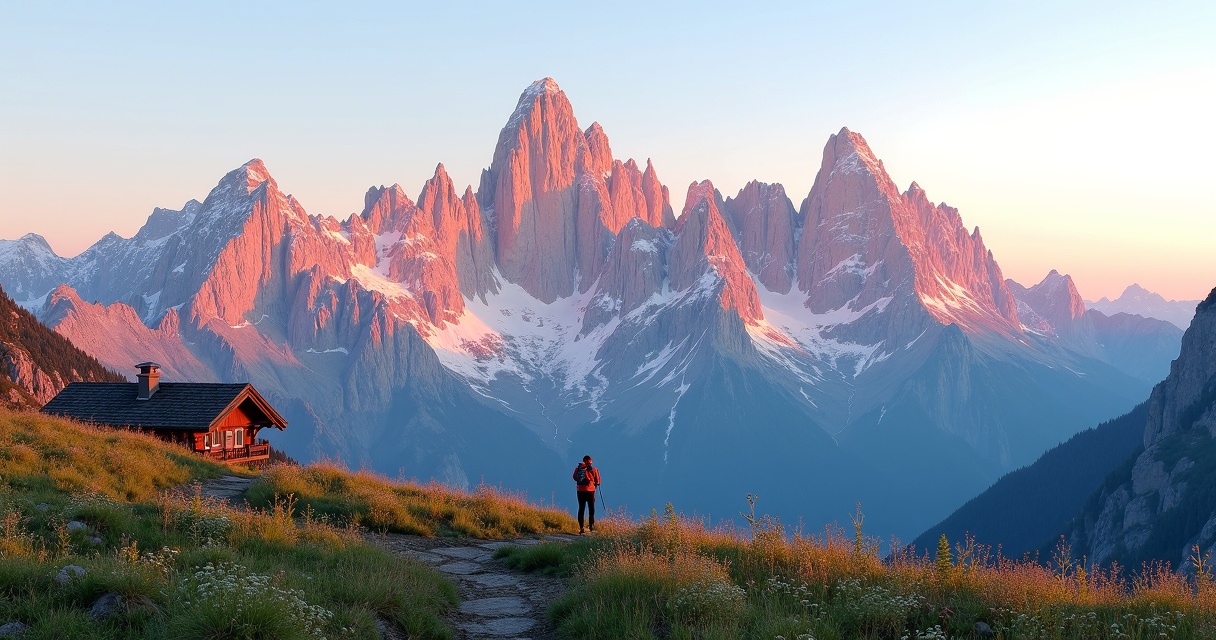 Photographier la montagne : une carte postale à la hauteur du panorama